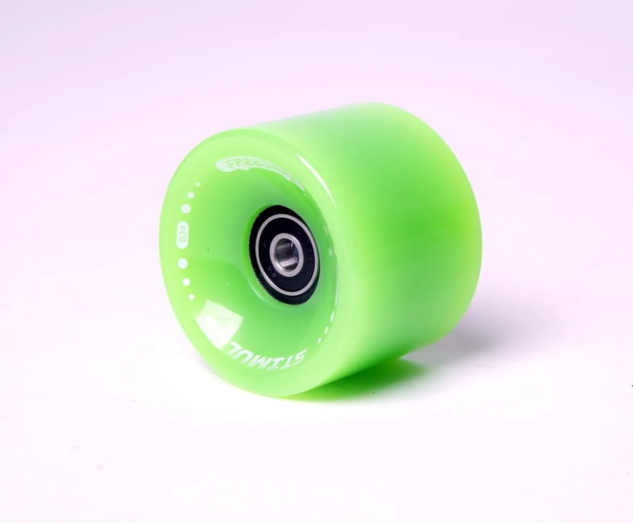 FREEDARE 70mm Longboard Wheels with ABEC-7 Bearings and Spacers(Set of 4)