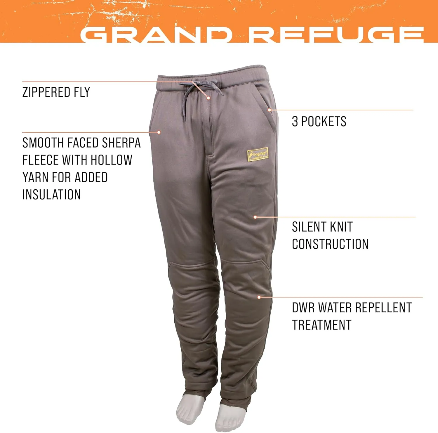 FROGG TOGGS Men's Refuge Waterproof Fishing Wader for Fishing