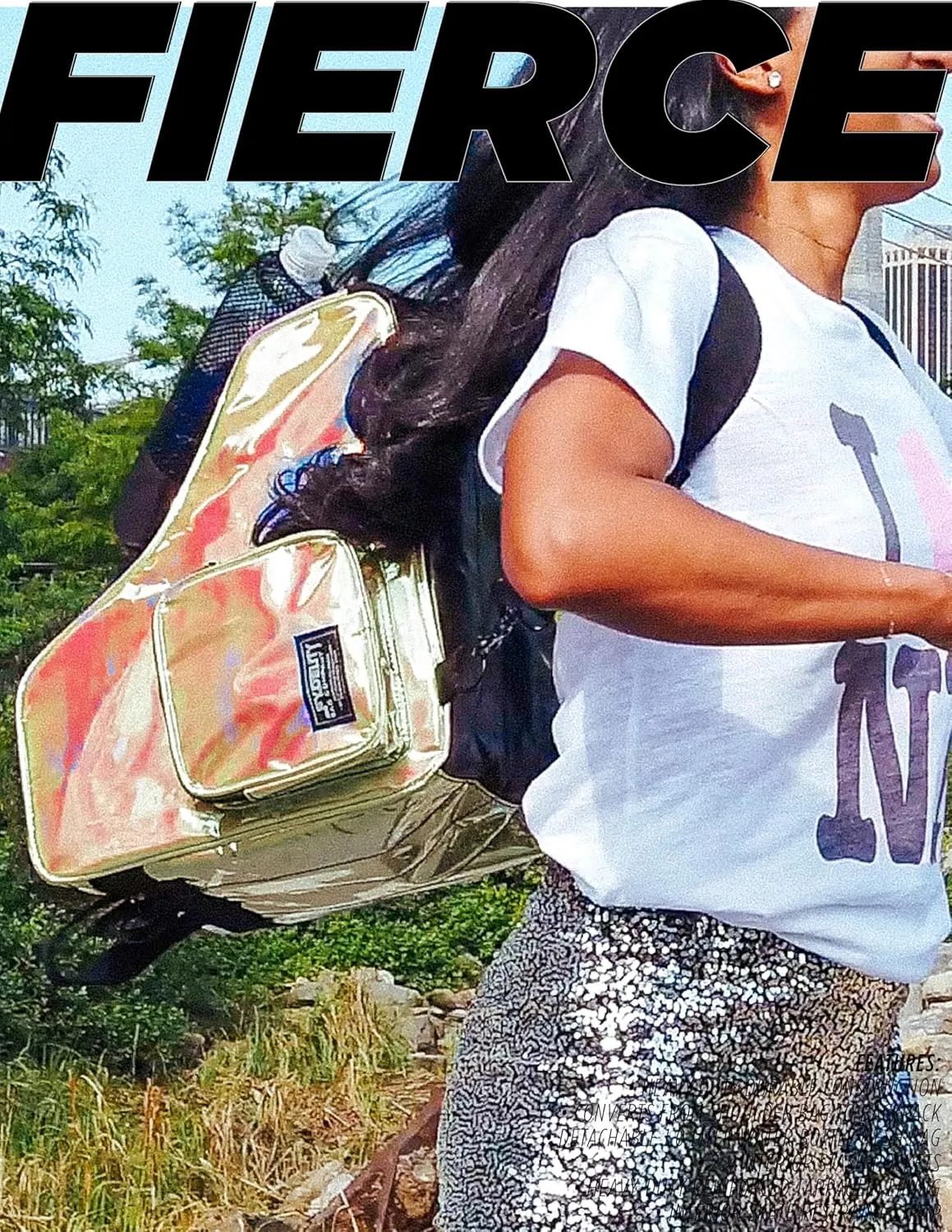 Fydelity- Retro Cute Roller Skate Bag for Women, Converts into Roller Skates Backpack –Heavy Duty Roller Skating Bag Fits Mens Ice Skate, Boys Inline Skates, Girls Figure Skates