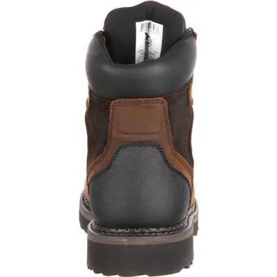 Georgia Boot Dark Brown Brookville Waterproof Mens Work Boots G7134 **ONLINE ONLY