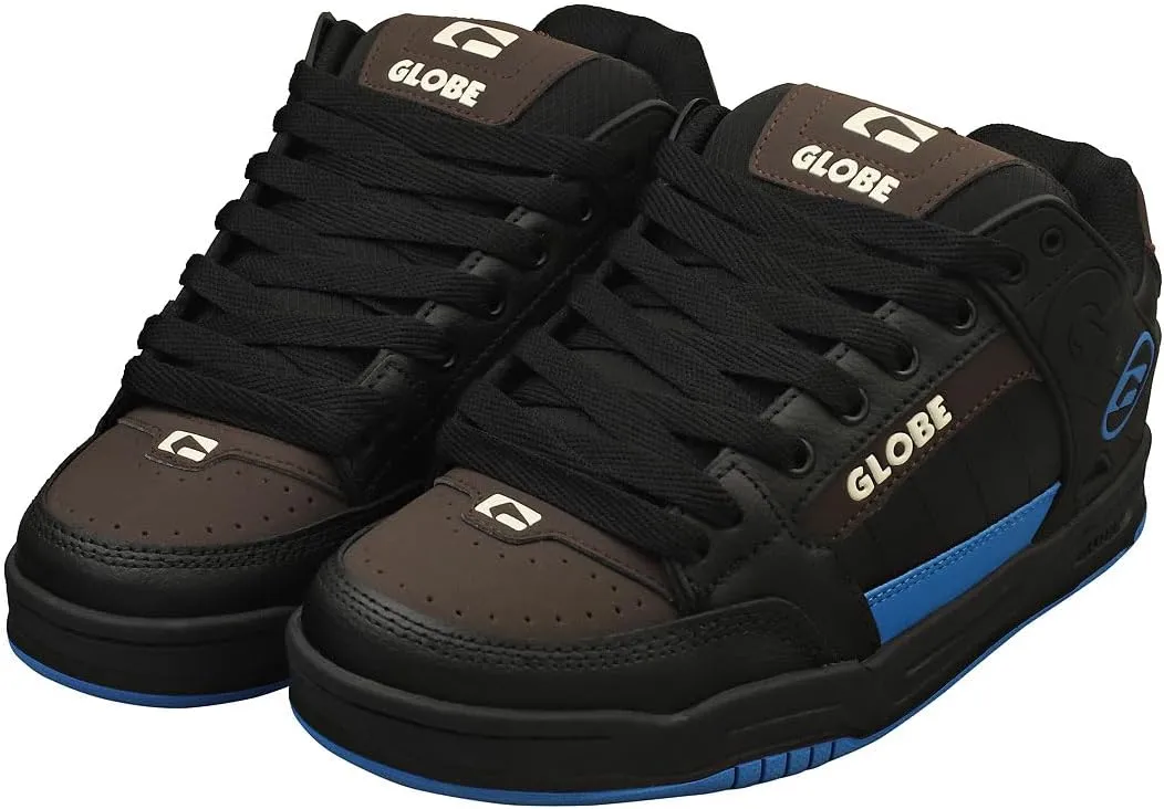 Globe Tilt Mens Skate Trainers in Black Blue