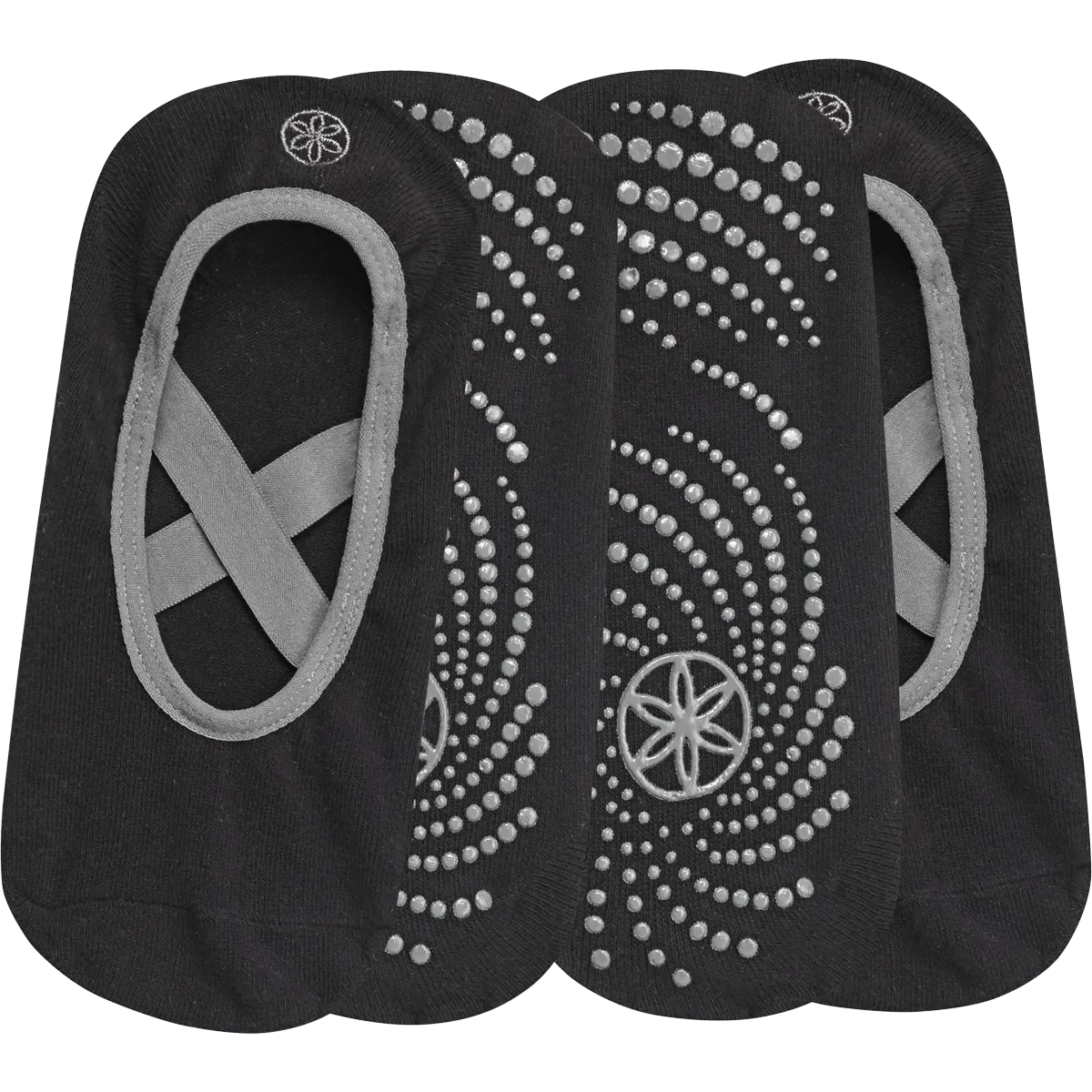 Grippy Yoga Barre Socks 2-PK