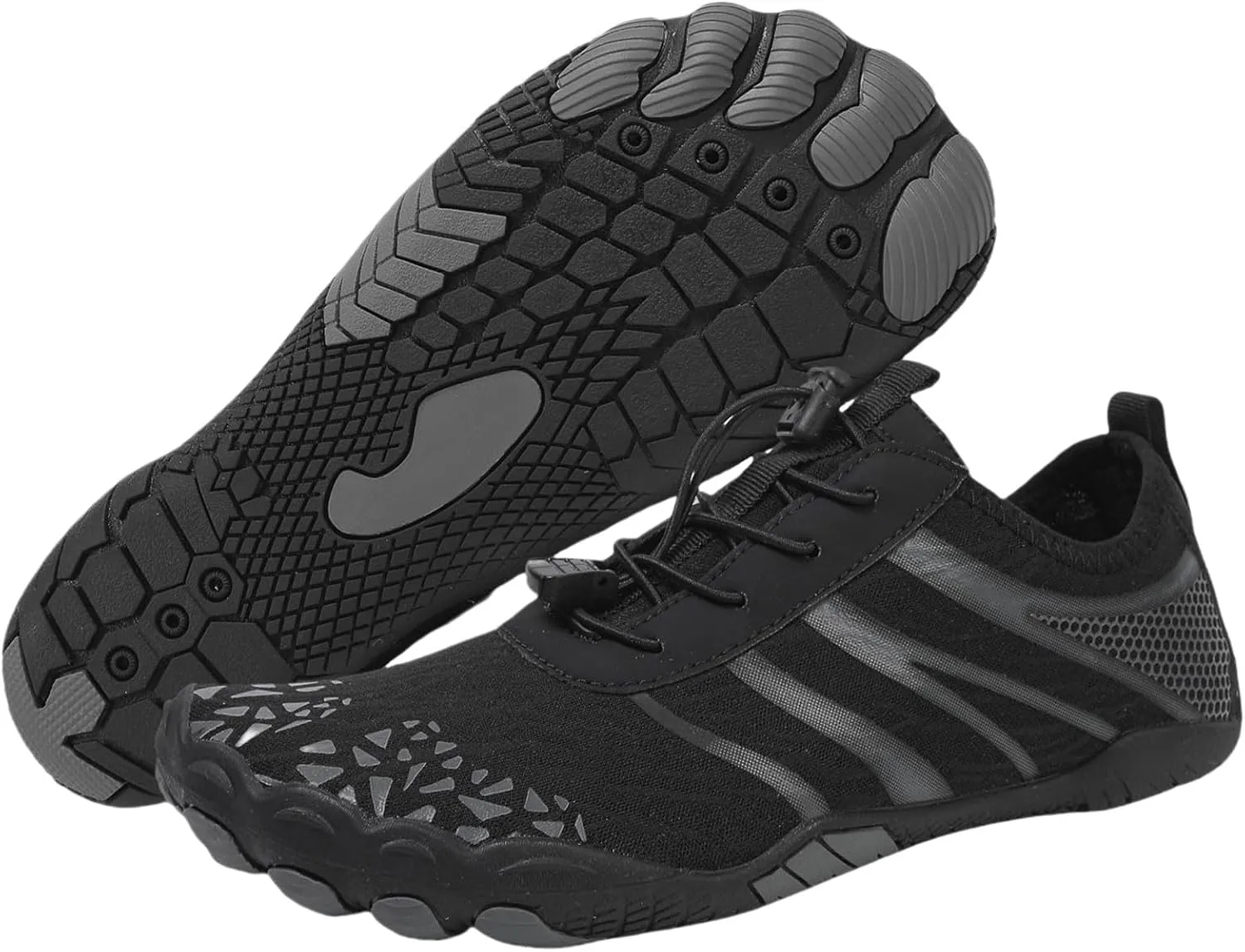Grounded Footwear for Women Men Lightweight Breathable Non-Slip Athletic Footwear,Wide Toe & Non-Slip Barefoot Shoes Swimming Surf Hiking Walking Quick Dry Water Shoes.Outdoor Casual Comfort Wear