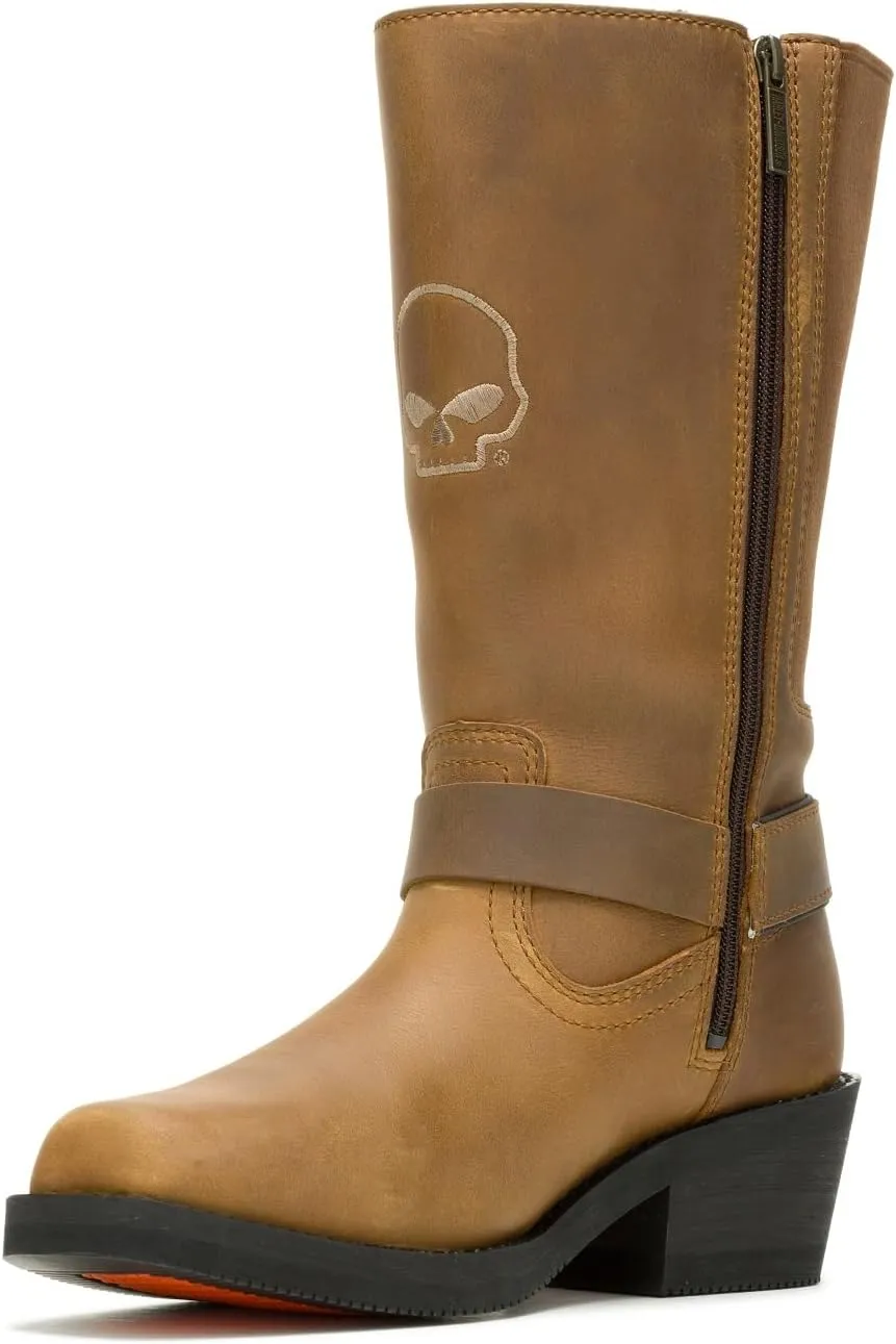 Harley-Davidson Women's Korsen Tall Ride Waterproof Motorcycle Boots D87310