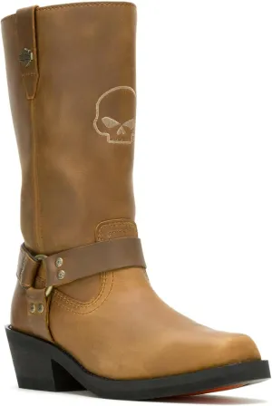 Harley-Davidson Women's Korsen Tall Ride Waterproof Motorcycle Boots D87310