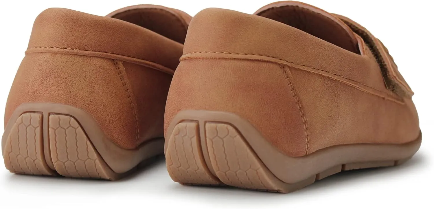 Hawkwell Kids Boys Loafers School Casual Boat Shoes(Toddler/Little Kid)