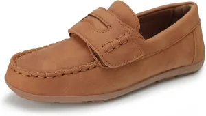 Hawkwell Kids Boys Loafers School Casual Boat Shoes(Toddler/Little Kid)