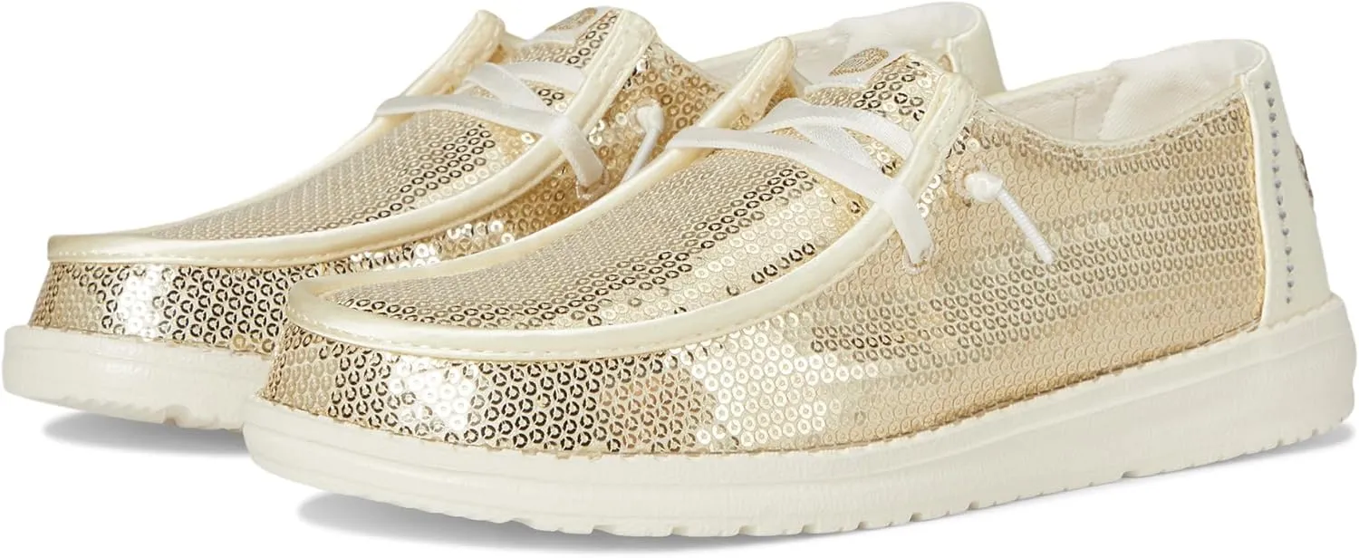 Hey Dude Women's Wendy Disco Sequin Loafer