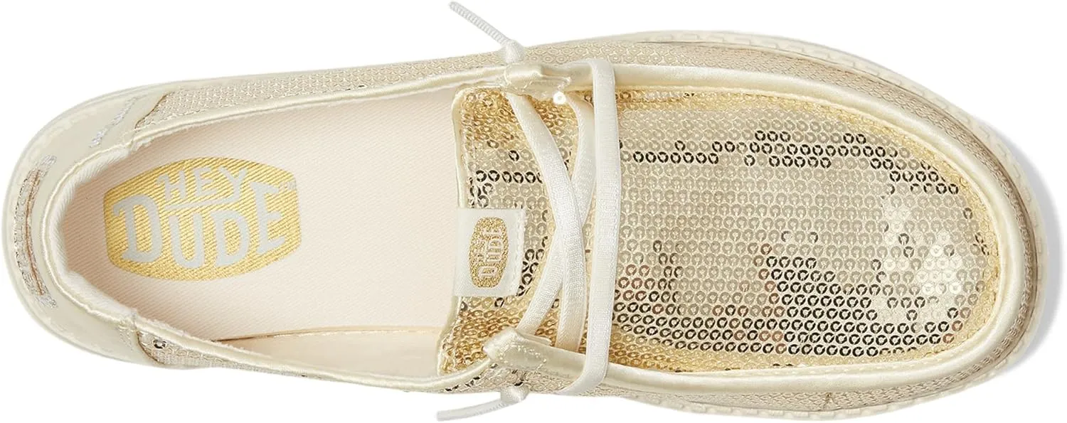 Hey Dude Women's Wendy Disco Sequin Loafer