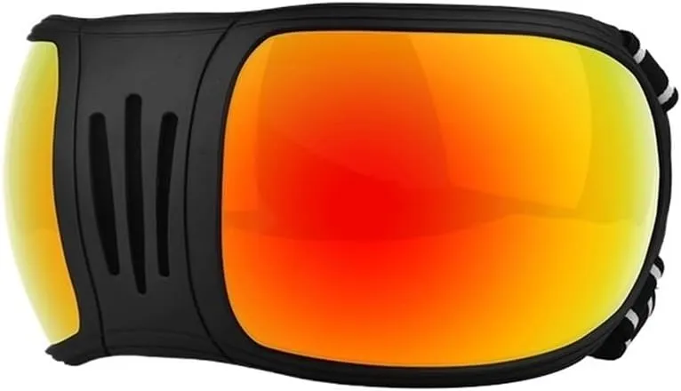 Horse Riding Sunglasses UV Horse Riding Goggles Shatterproof Anti-Fog Goggles for Trail Riding Horse Goggles(Brown Translucent)