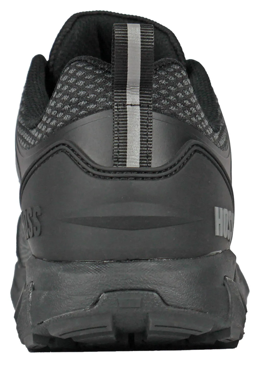 Hoss Boots Mens Buster Low Composite toe Black Textile Work Shoes