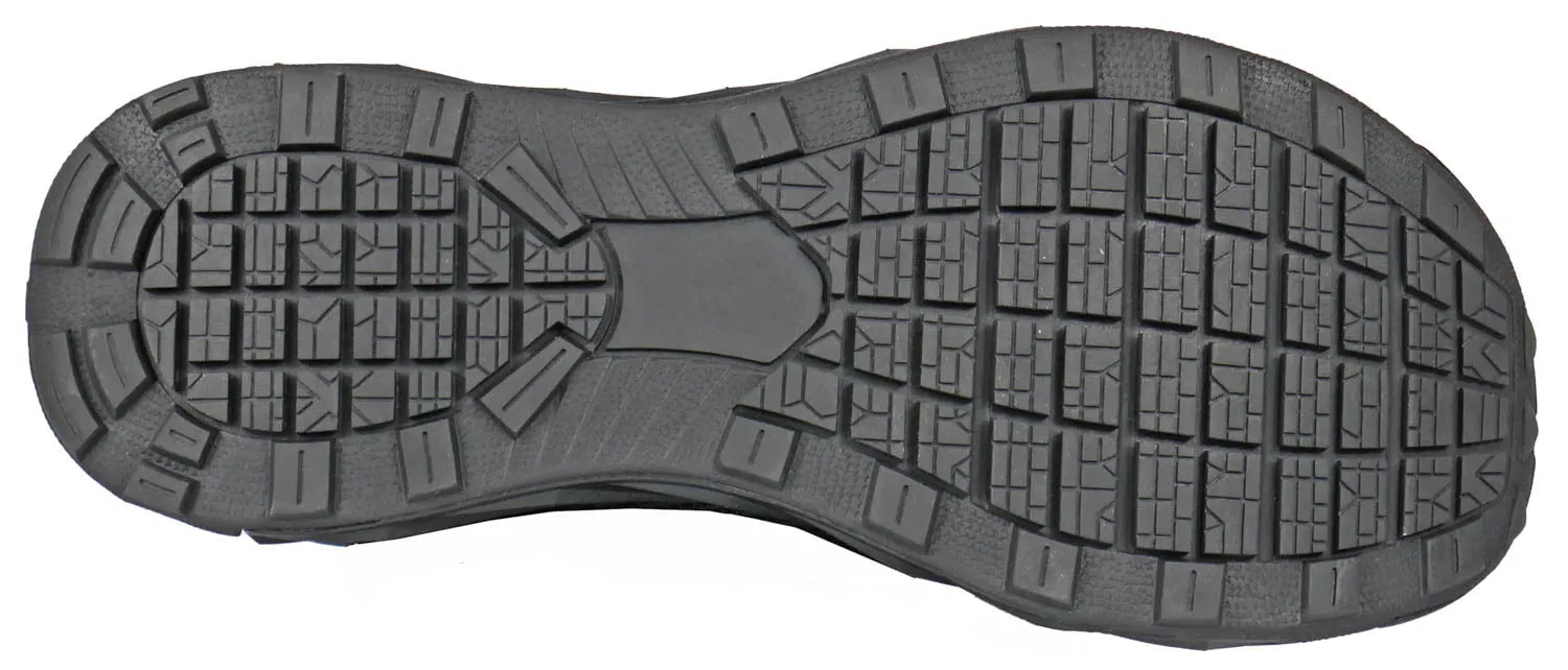 Hoss Boots Mens Buster Low Composite toe Black Textile Work Shoes