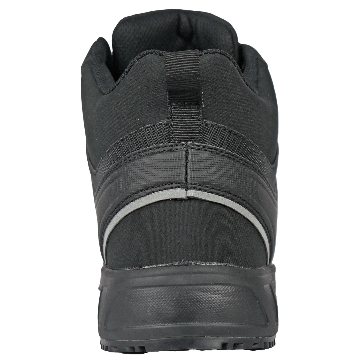 Hoss Boots Womens Wheeler High Composite toe Black Textile Work Boots