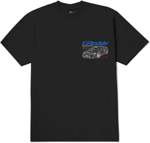 HUF X GReddy Diagram T-Shirt – JDM-Inspired Graphic Tee for Men, 100% Cotton, Durable & Soft Street Fit