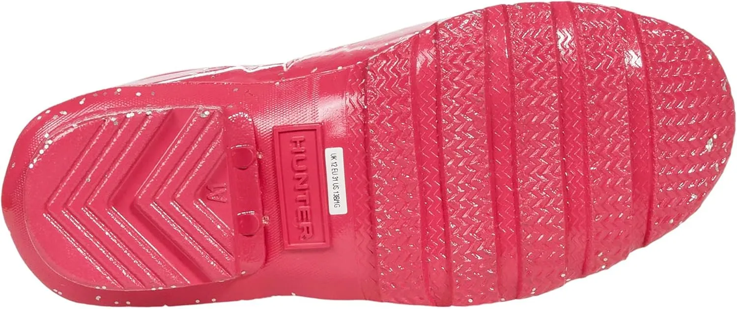 Hunter Unisex-Child Original Giant Glitter Rain Boot