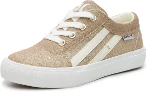 Hurley Boardy Kids Lace Up Canvas Sneakers – Low Cut Skateboarding Shoes for Kids, Sports Shoes for Boys and Girls