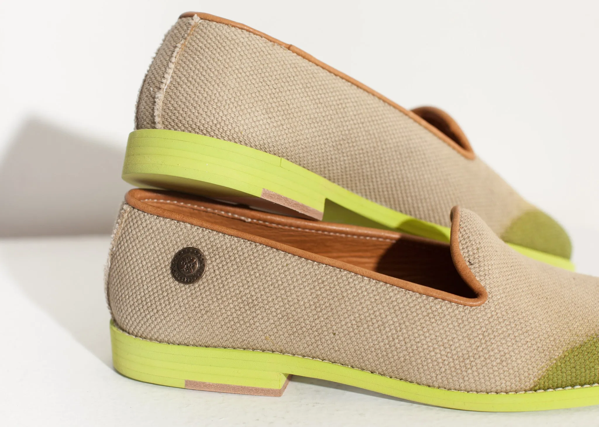 in Supportive Lime Loafer High-performance Wingtip