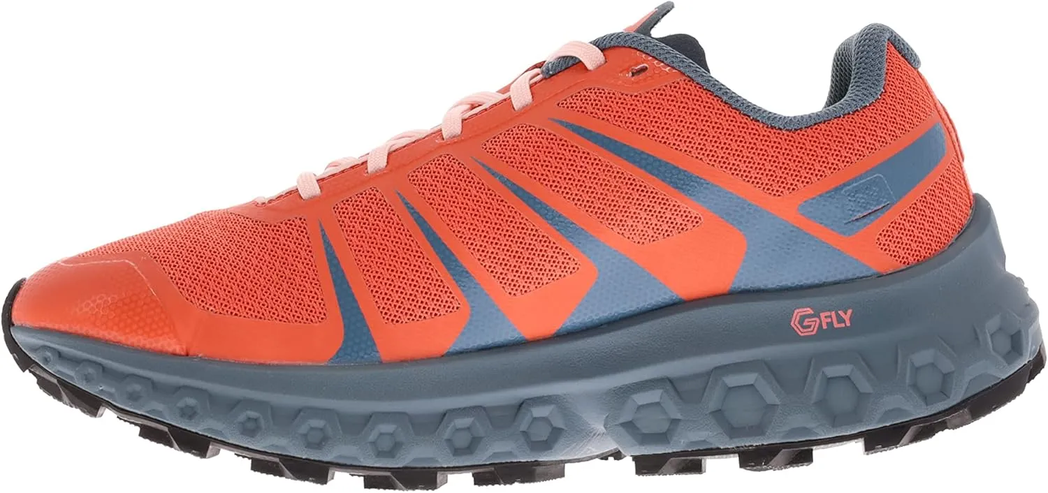 INOV8 Women's Trailfly Ultra G 300 Max Breathable Light Comfortable Cushioned Terrain Running Shoes | Wider Fit