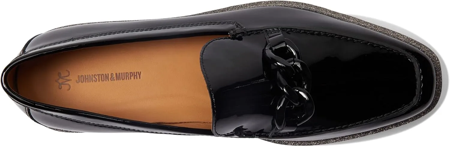 Johnston & Murphy mens Gracelyn Chain Loafer