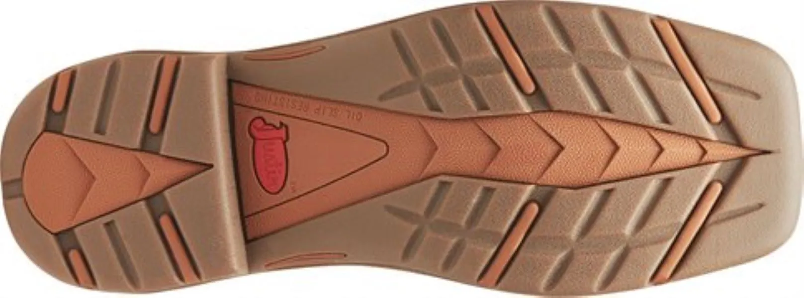 Justin Rustic Tan Stampede Rush 11 inch Mens Work Boots WK4330