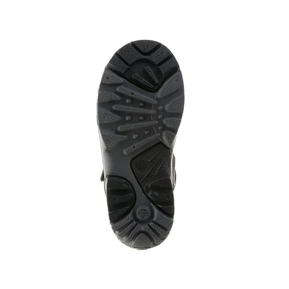 Kamik Boy's Waterbug5 Waterproof Boot Black/Grey (Sizes 1-7)