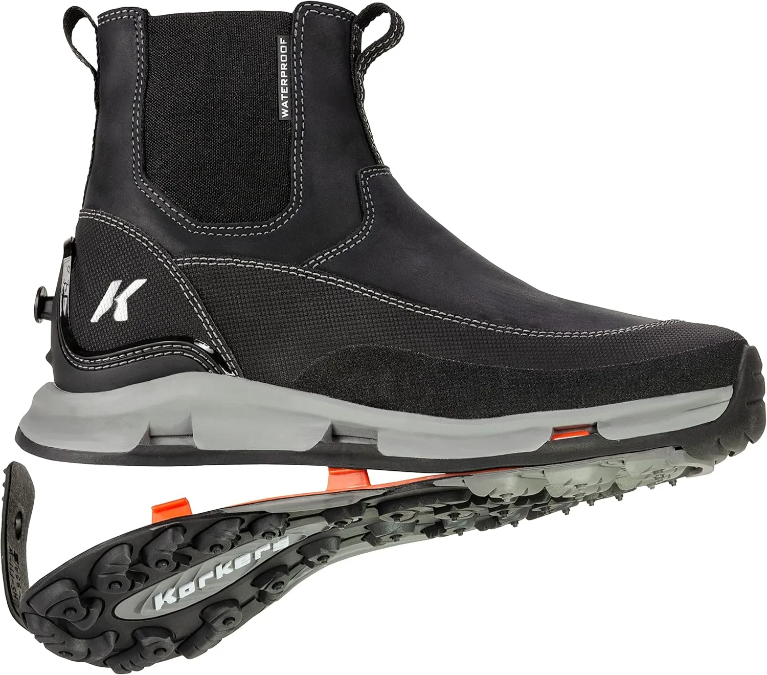 Korkers Women's Alpine Chelsea W/Trailtrac Sole Snow Boot
