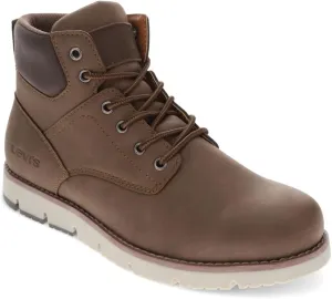 Levi's Mens Charles SH Vegan Leather Lace Up Rugged Casual Boot