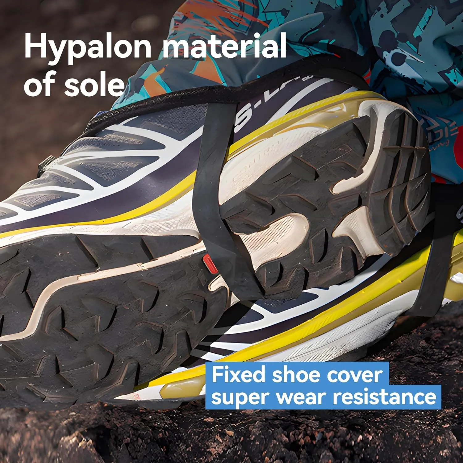 likloks Low Gaiters for Hiking, Trail Running & Outdoor Adventures – Lightweight, Breathable & Adjustable – Shields Against Dust, Snow & Debris