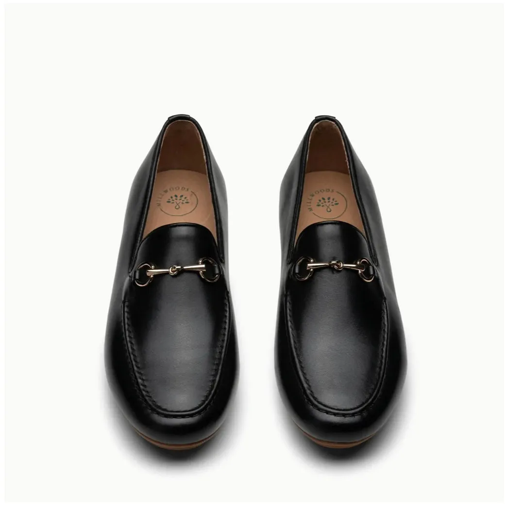 Linden Loafer- Black Leather - Size 38