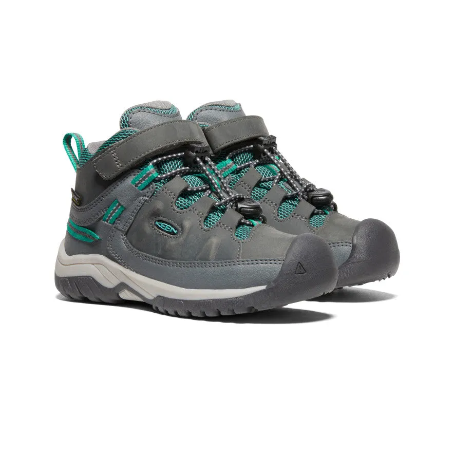 Little Kids' Targhee Waterproof Boot - Steel Grey/Porcelain