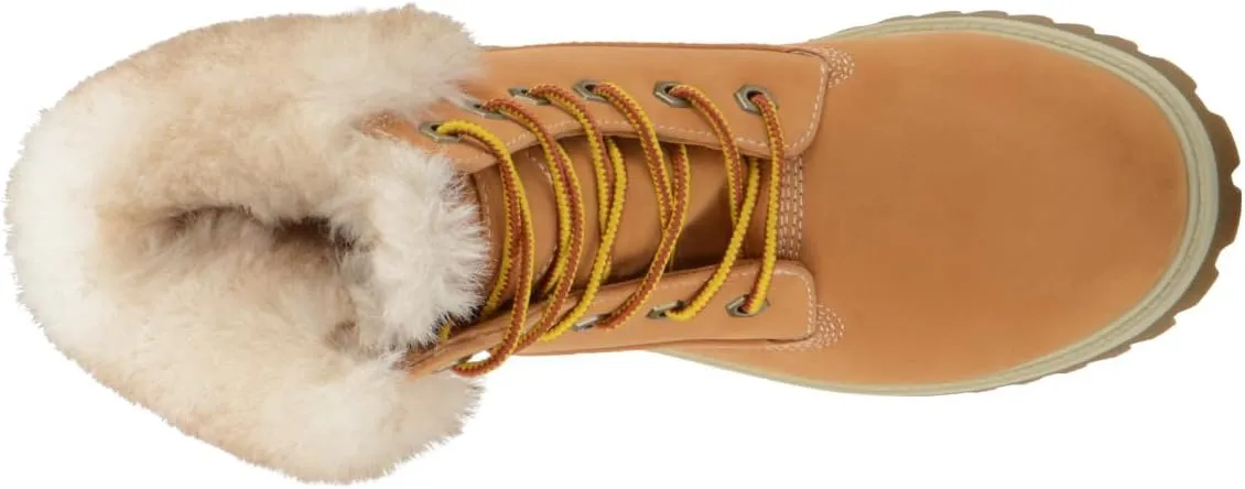 Lugz Women's Convoy Faux Fur Lace Up Boots Fashion