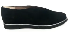 Marian Black Suede Loafer