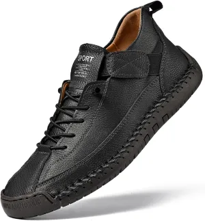 Mens Chukka Boots Non Slip Ankle Boots Loafers Casual Boots for Men Slip On Lightweight Dress Sneakers Handmade Fashion Sneakers Walking Driving Shoes