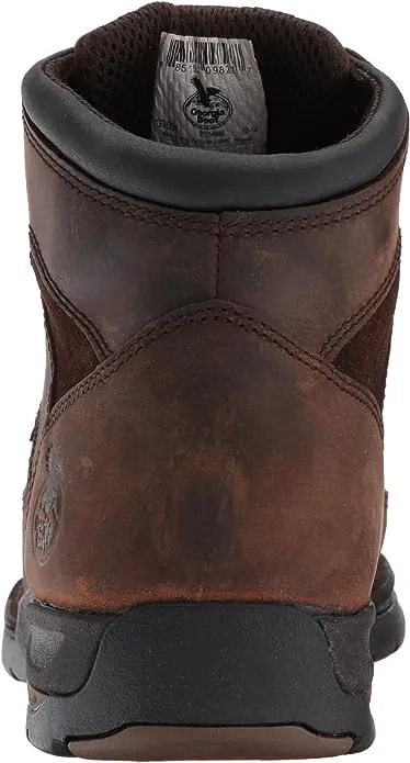 Men's Georgia Boot Athens 6" Men's Brown WP, EH Soft Toe Work Boot