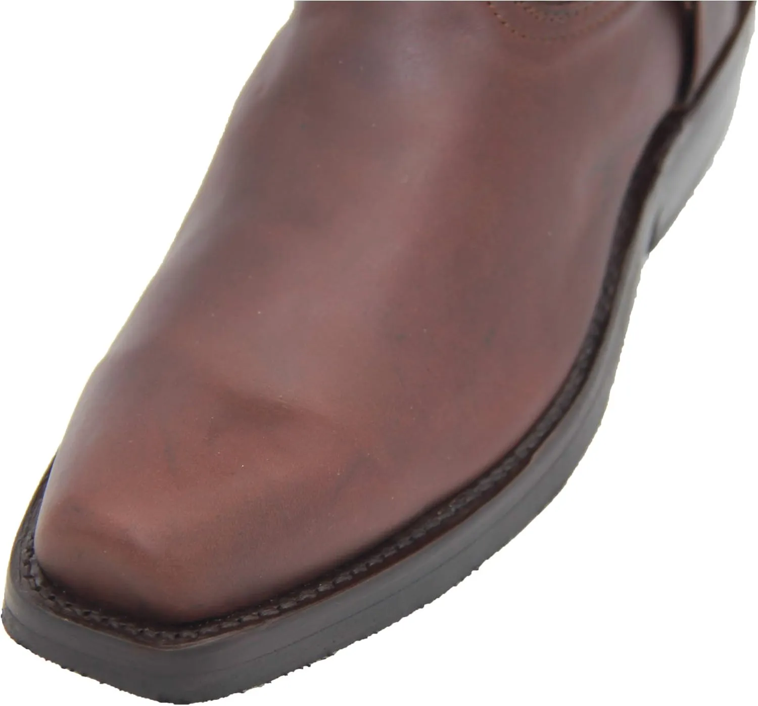 Men's Leather Harness Western Biker Boot