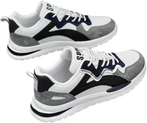 Men's Retro Street Style Low-Top Skate Shoes - Comfortable, All-Season Casual Sneakers for Walking & Travel