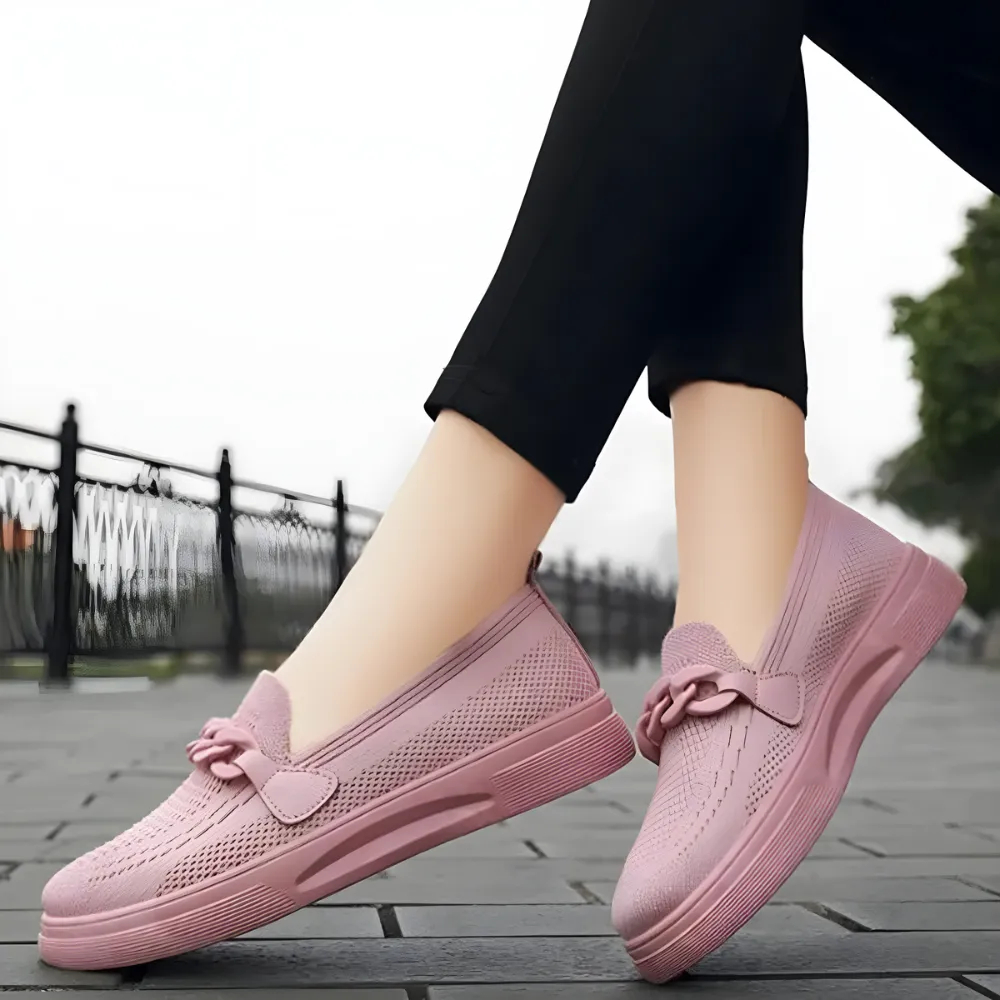 Meridian Glow - Elegant Flat Loafers For Women