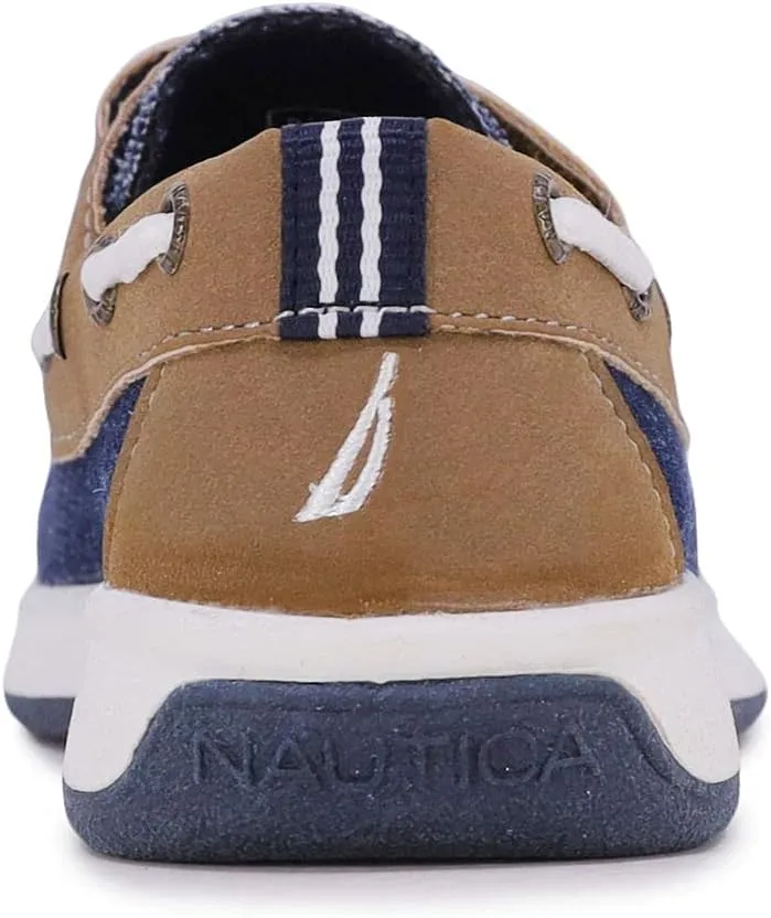 Nautica Kids Boys Loafers Casual One Strap Boat Shoes - (Toddler/Little Kid)