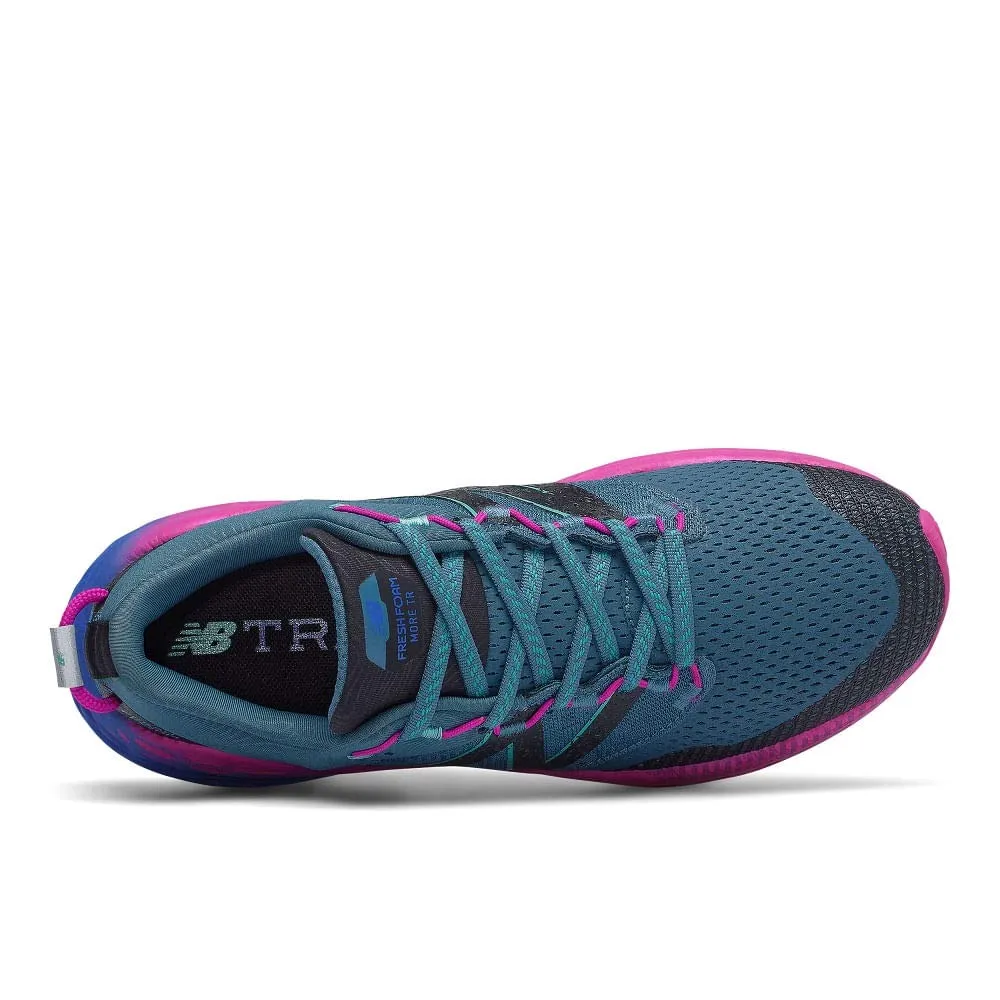 New Balance Women's, Fresh Foam More Trail v1 Running Shoe 6 Jet Stream
