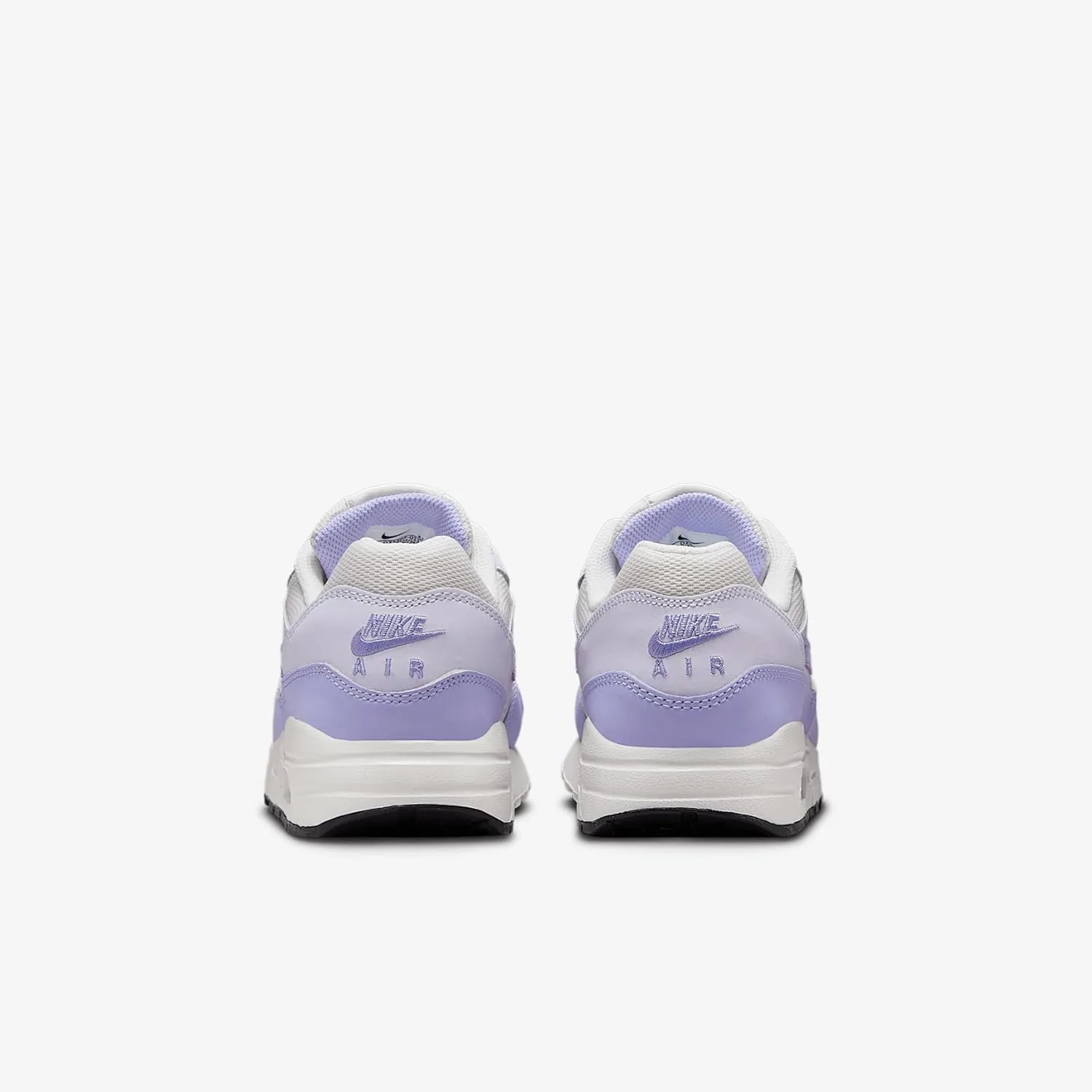Nike Air Max 1 Big Kids' Shoes (DZ3307-011, Platinum Tint/Barely Grape/Black/Hydrangeas)