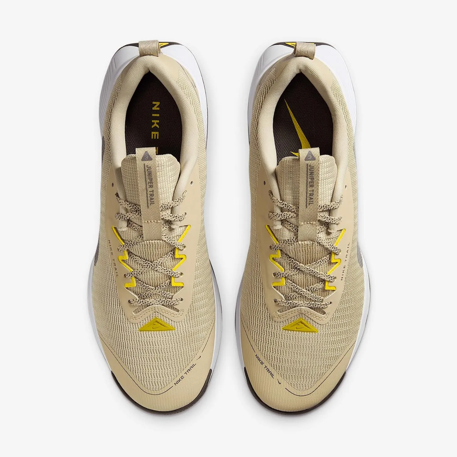 Nike Juniper Trail 3 Men's Running Shoes (FQ0904-201, Desert Khaki/Medium Ash/White/Lightning)