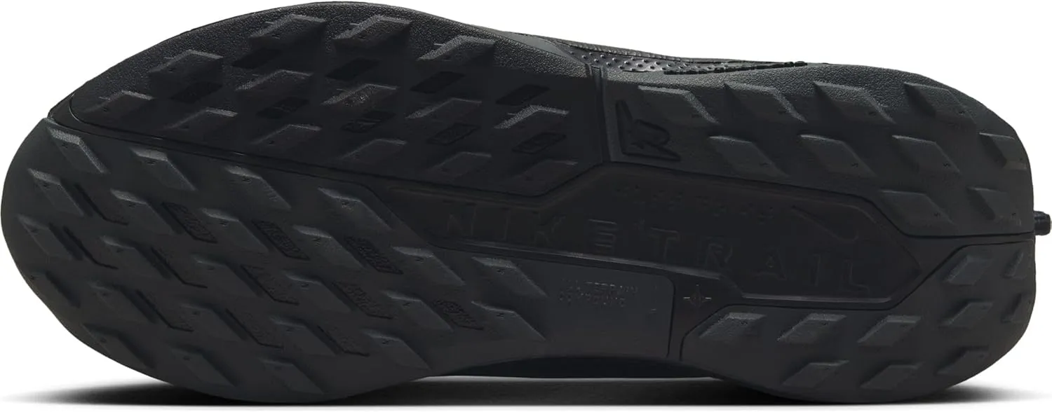 Nike Pegasus Trail 5 "Big Kids' Trail Running Shoes (FV5638-001, Black/Wolf Grey/Anthracite)