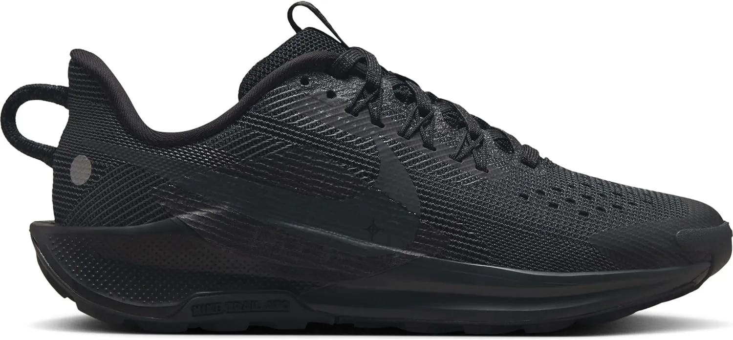 Nike Pegasus Trail 5 "Big Kids' Trail Running Shoes (FV5638-001, Black/Wolf Grey/Anthracite)
