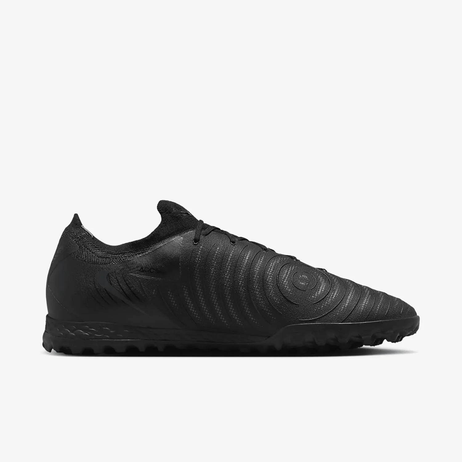 Nike Phantom GX 2 Pro TF Low-Top Soccer Shoes (FJ2583-002, Black/Deep Jungle/Black)