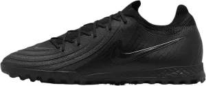 Nike Phantom GX 2 Pro TF Low-Top Soccer Shoes (FJ2583-002, Black/Deep Jungle/Black)