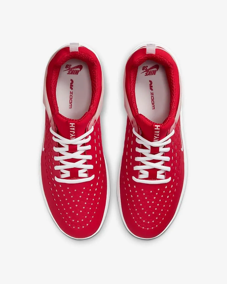 Nike SB Zoom Nyjah 3 Skate Shoes (DV1187-600, University Red/University Red/University Red)
