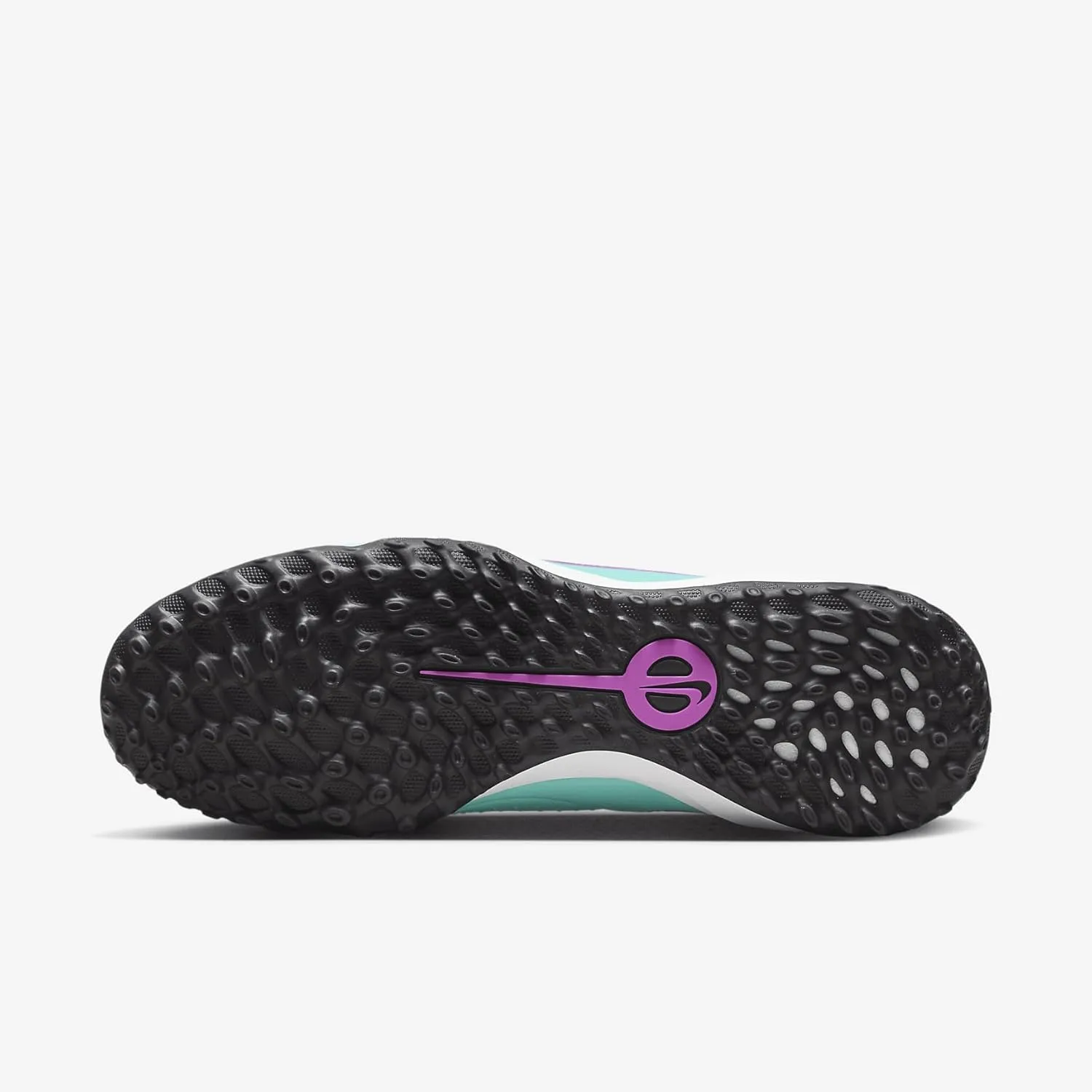 Nike Tiempo Legend 10 Pro Turf Low-Top Soccer Shoes (DV4336-300, Hyper Turquoise/Fuchsia Dream/Black)