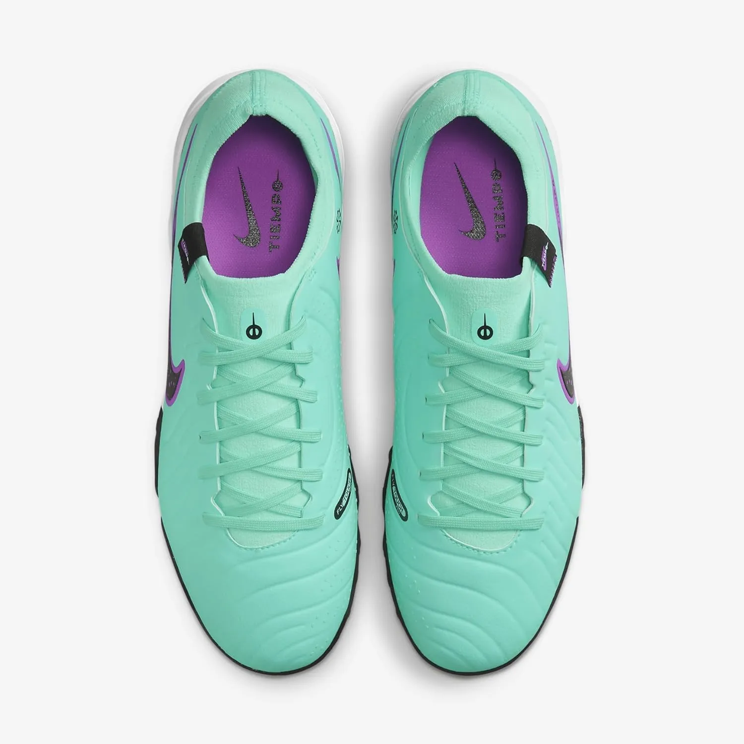 Nike Tiempo Legend 10 Pro Turf Low-Top Soccer Shoes (DV4336-300, Hyper Turquoise/Fuchsia Dream/Black)