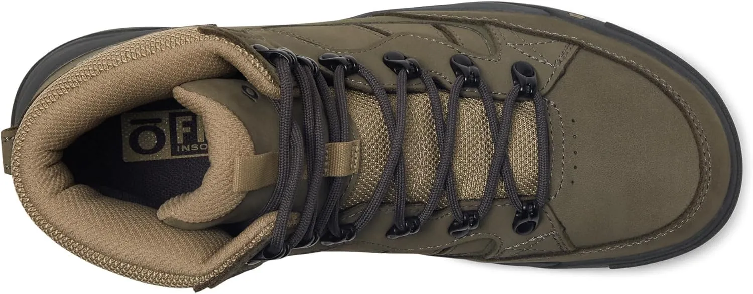 Oboz Men's Burke Mid Leather B-Dry Waterproof Hiking Boot