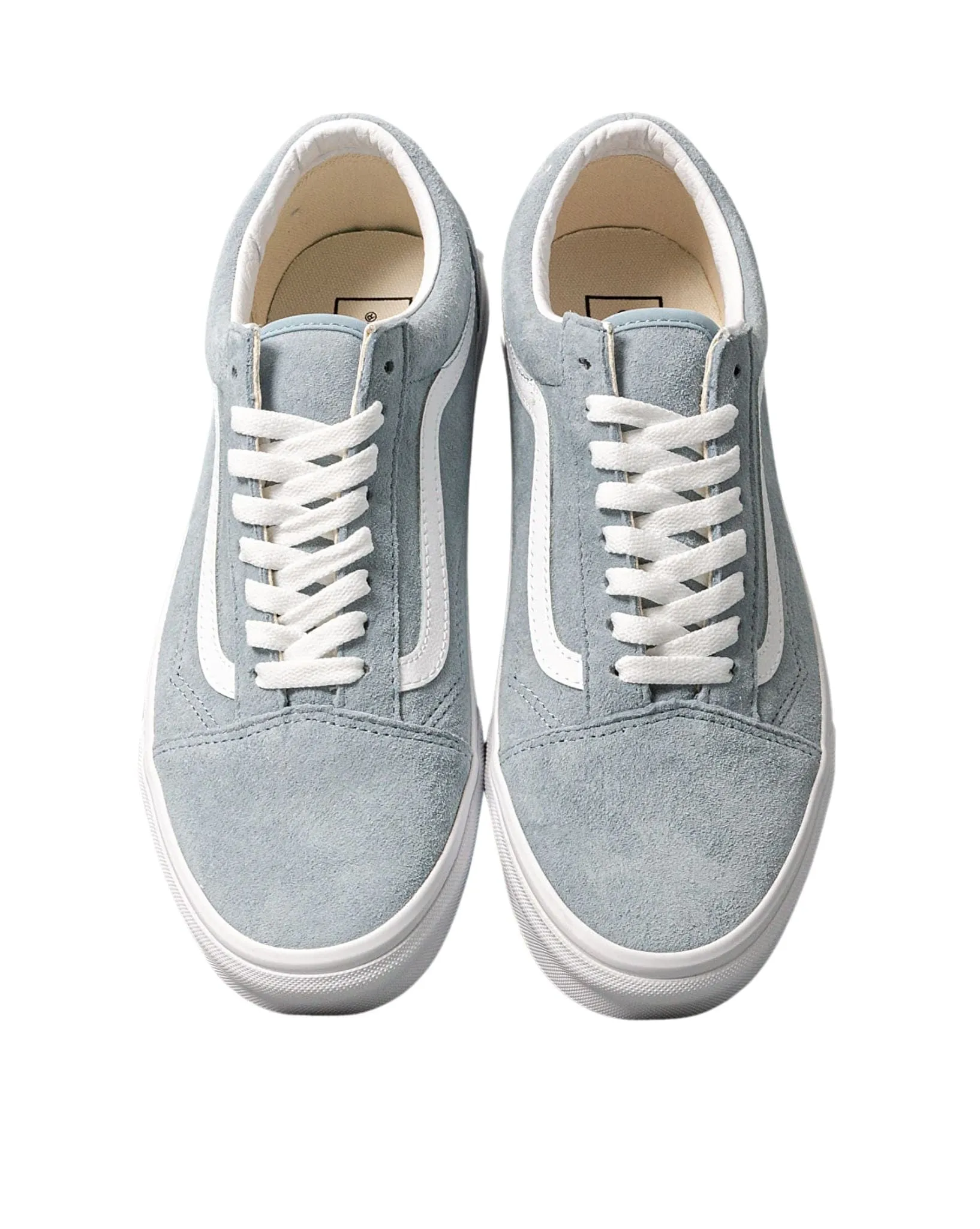 Old Skool Pig Suede - Blue Fog True White